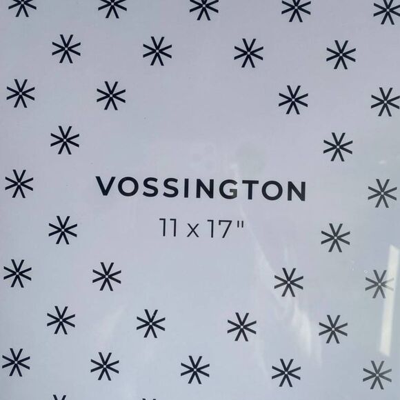 11x17 Brown Picture Frame – Walnut Modern Design Faux Wood, Plexiglass Cover - Picture 11 of 11